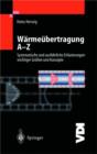 Image for Warmeubertragung A-Z