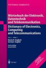 Image for Dictionary of Electronics, Computing and Telecommunications/ Worterbuch Der Elektronik, Datentechnik Und Telekommunikation