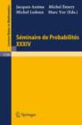 Image for Seminaire de Probabilites XXXIV