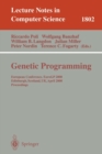 Image for Genetic Programming : European Conference, EuroGP 2000 Edinburgh, Scotland, UK, April 15-16, 2000 Proceedings
