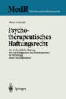 Image for Psychotherapeutisches Haftungsrecht