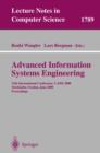 Image for Advanced Information Systems Engineering