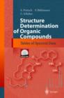 Image for Structure Determination of Organic Compounds : Tables of Spectral Data