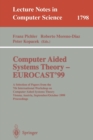 Image for Computer Aided Systems Theory - EUROCAST&#39;99