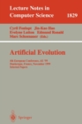 Image for Artificial Evolution : 4th European Conference, AE&#39;99 Dunkerque, France, November 3-5, 1999 Selected Papers