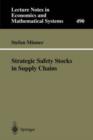 Image for Strategic Safety Stocks in Supply Chains