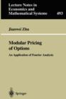Image for Modular Pricing of Options