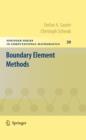 Image for Boundary element methods : 39