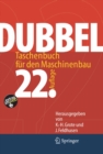 Image for Dubbel: Taschenbuch fr den Maschinenbau