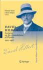 Image for David Hilbert&#39;s lectures on the foundations of physics 1915-1927: relativity, quantum theory and epistemology