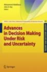 Image for Advances in decision making under risk and uncertainty