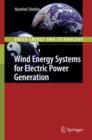 Image for Wind Energy Systems for Electric Power Generation