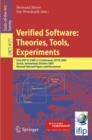 Image for Verified Software: Theories, Tools, Experiments : First IFIP TC 2/WG 2.3 Conference, VSTTE 2005, Zurich, Switzerland, October 10-13, 2005, Revised Selected Papers and Discussions