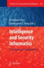 Image for Intelligence and Security Informatics : Techniques and Applications