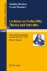 Image for Lectures On Probability Theory and Statistics: Ecole D&#39;ete De Probabilites De Saint-flour Xxv - 1995