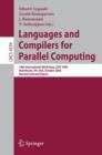 Image for Languages and Compilers for Parallel Computing : 18th International Workshop, LCPC 2005, Hawthorne, NY, USA, October 20-22, 2005, Revised Selected Papers