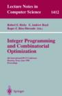 Image for Integer programming and combinatorial optimization: 6th International IPCO Conference, Houston, Texas, June 22-24, 1998 : proceedings : 1412