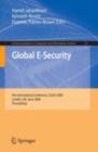 Image for Global E-Security: 4th International Conference, ICGeS 2008, London, UK, June 23-25, 2008, Proceedings