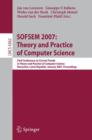 Image for SOFSEM 2007: Theory and Practice of Computer Science
