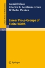 Image for Linear Pro-p-Groups of Finite Width