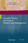 Image for Security, privacy, and trust in modern data management