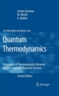 Image for Quantum thermodynamics: emergence of thermodynamic behavior within composite quantum systems : 784