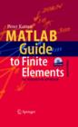 Image for MATLAB guide to finite elements: an interactive approach