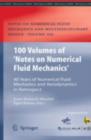 Image for 100 Volumes of &#39;Notes on Numerical Fluid Mechanics&#39;: 40 Years of Numerical Fluid Mechanics and Aerodynamics in Retrospect