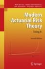Image for Modern actuarial risk theory: using R