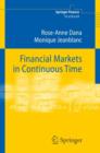 Image for Financial Markets in Continuous Time