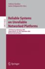 Image for Reliable Systems on Unreliable Networked Platforms : 12th Monterey Workshop 2005, Laguna Beach, CA, USA, September 22-24, 2005. Revised Selected Papers