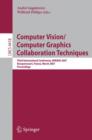 Image for Computer Vision/Computer Graphics Collaboration Techniques : Third International Conference on Computer Vision/Computer Graphics, MIRAGE 2007, Rocquencourt, France, March 28-30, 2007, Proceedings