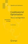 Image for Combinatorial optimization: theory and algorithms