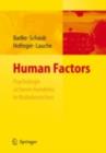Image for Human Factors - Psychologie Sicheren Handelns in Risikobranchen
