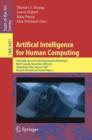 Image for Artifical Intelligence for Human Computing