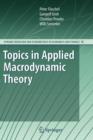 Image for Topics in Applied Macrodynamic Theory
