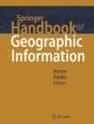 Image for Springer Handbook of Geographic Information