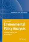Image for Environmental Policy Analyses: Learning from the Past for the Future - 25 Years of Research