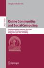 Image for Online Communities and Social Computing