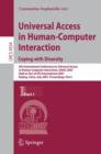 Image for Universal Acess in Human Computer Interaction. Coping with Diversity : Coping with Diversity, 4th International Conference on Universal Access in Human-Computer Interaction, UAHCI 2007, Held as Part o