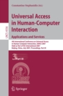 Image for Universal Access in Human-Computer Interaction. Applications and Services: 4th International Conference on Universal Access in Human-Computer Interaction, UAHCI 2007, held as Part of HCi International 2007, Beijing,China, July 22-27, 2007, Proceedings, Part III
