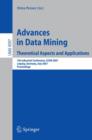Image for Advances in Data Mining - Theoretical Aspects and Applications
