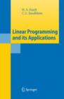 Image for Linear programming and its applications
