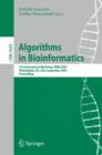 Image for Algorithms in Bioinformatics : 7th International Workshop, WABI 2007, Philadelphia, PA, USA, September 8-9, 2007, Proceedings