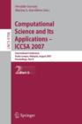Image for Computational Science and Its Applications - ICCSA 2007 : International Conference, Kuala Lumpur, Malaysia, August 26-29, 2007.     Proceedings, Part II
