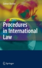 Image for Procedures in international law