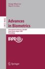 Image for Advances in Biometrics : International Conference, ICB 2007, Seoul, Korea, August 27-29, 2007, Proceedings