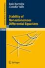 Image for Stability of Nonautonomous Differential Equations