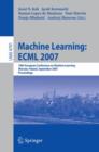 Image for Machine Learning: ECML 2007