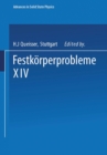 Image for Festkorperprobleme 14 : 14